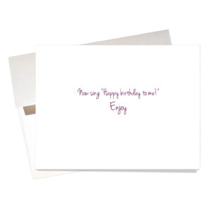 Inside Do-it-yourself Singing Balloon-a-gram birthday card