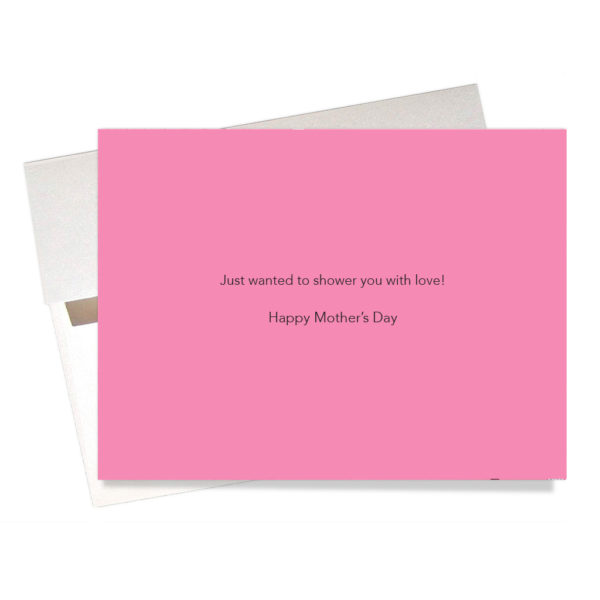 Shower with love Mother's Day card