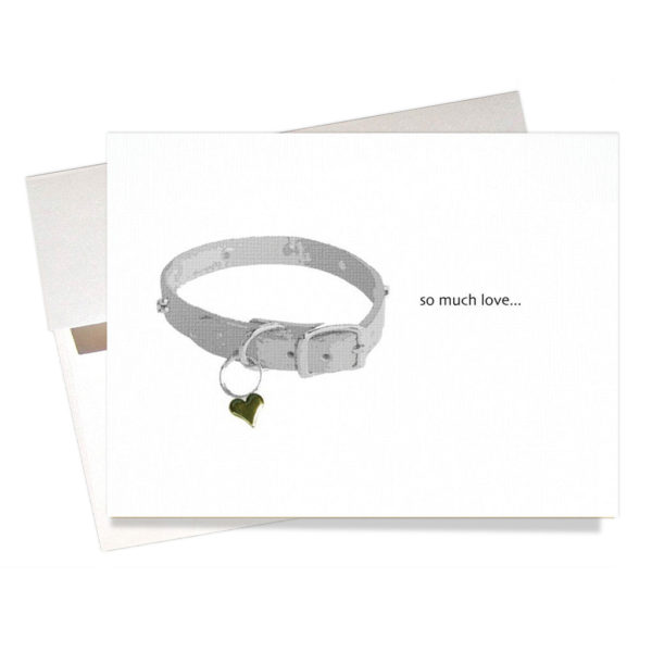 Pet sympathy card