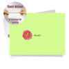 Daisy thank you card