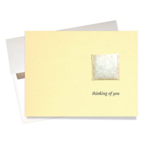 Sparkle thinking of you card