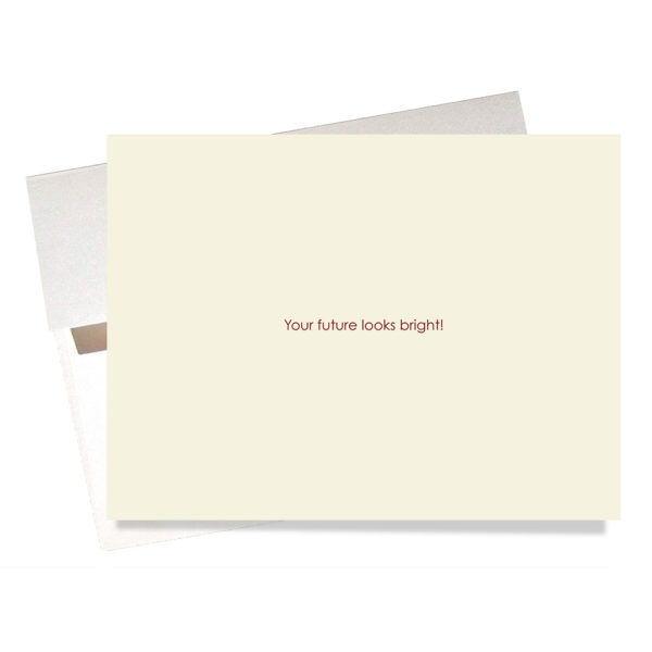 Cookie fortune wedding congratulations card