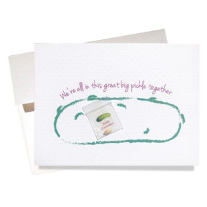 Pickle 2020 Thinking of you card