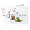 Hot chocolate Christmas card