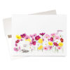 Friendship card with cosmos seeds