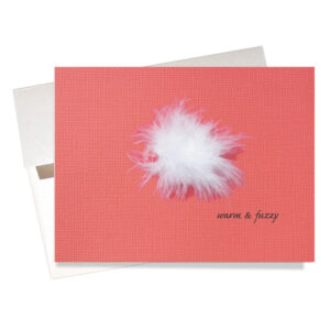 Warm & fuzzy Affection or Anniversary card