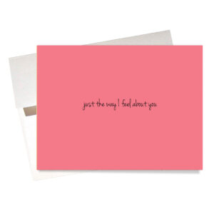 Inside Warm & Fuzzy Affection or Anniversary card